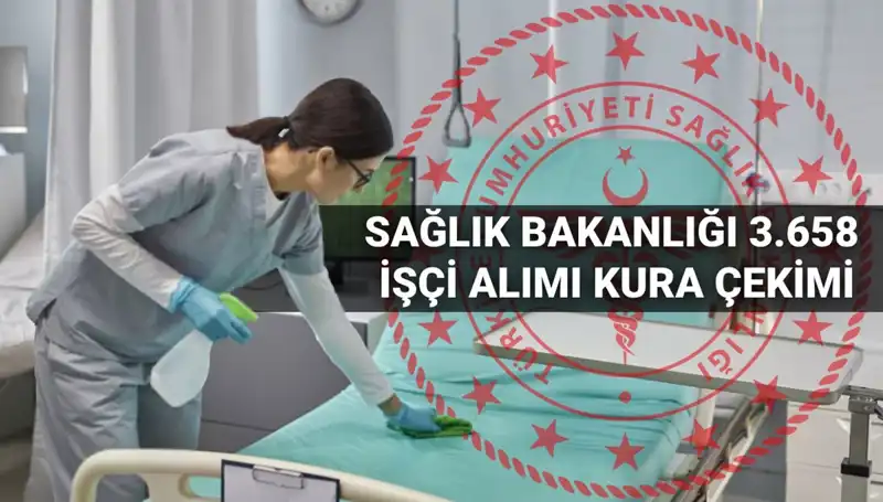2025 Sağlık Bakanlığı İşçi Alımı Kura Çekimi Tarihi ve Detayları