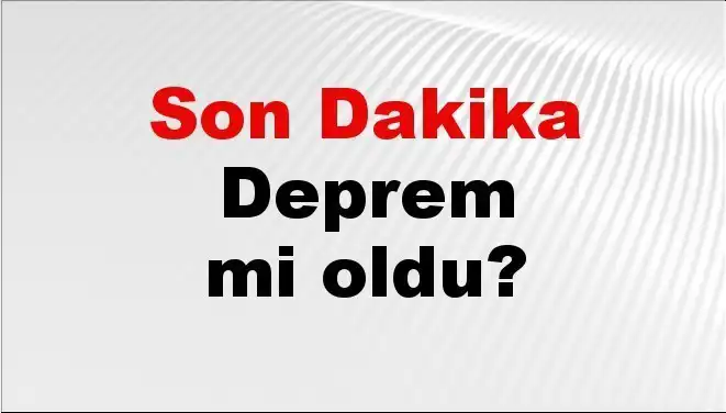 Muğla'da Son Dakika Deprem Gelişmeleri: Nerede ve Ne Zaman Oldu?