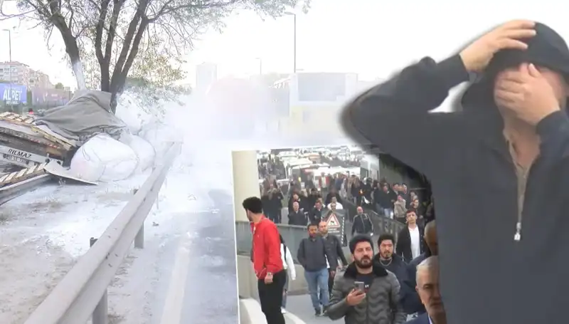 D-100 Karayolu'nda Felç Eden Kaza: Alçı Yüklü TIR Bariyerlere Çarptı