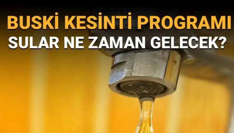 Bursa Nilüfer’de Sular Ne Zaman Gelecek? Güncel BUSKİ Su Kesintisi Programı Açıklandı!