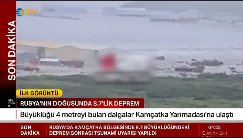 Kamçatka Kıyılarında İlk Tsunami Dalgaları! Uzmanlardan Önemli Açıklamalar