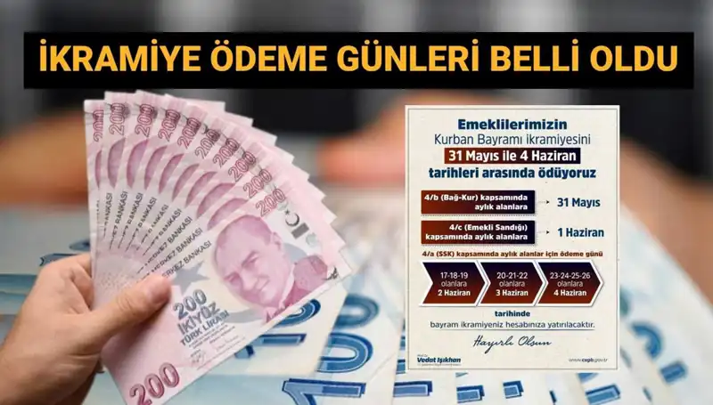 Bayram İkramiyelerinde Tarih Belli Oldu: 4 Bin TL Ne Zaman Yatacak?
