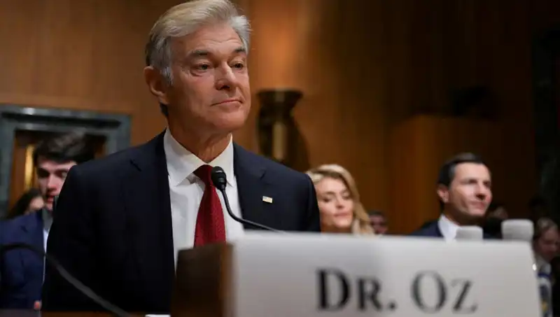 Mehmet Öz, Senato'da Dikkat Çeken "Trump Sarısı" Saç Stiliyle Gündem Oldu